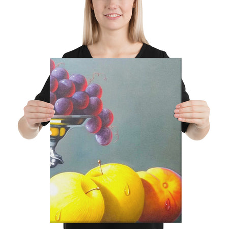 Silver Jug Canvas Print - Right Side