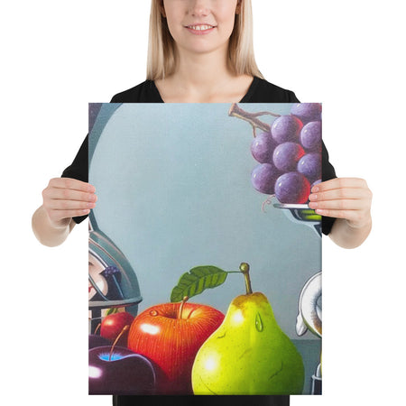 Silver Jug Canvas Print - Middle